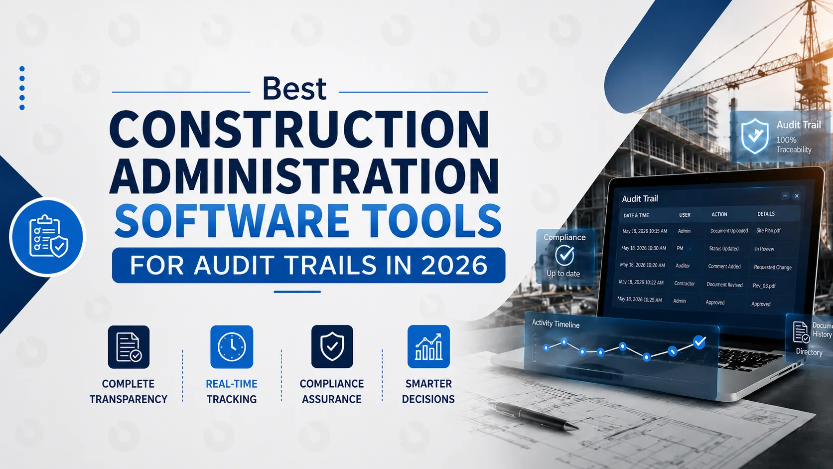 10 Construction Admin Tools for Audit Trails in 2026