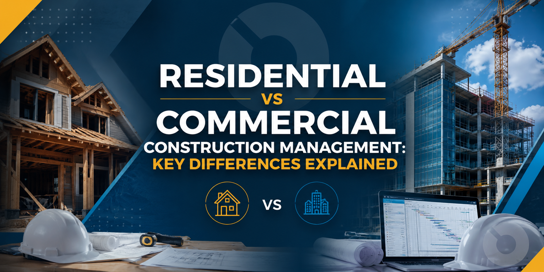 Residential vs Commercial Construction Management: Key Differences Explained