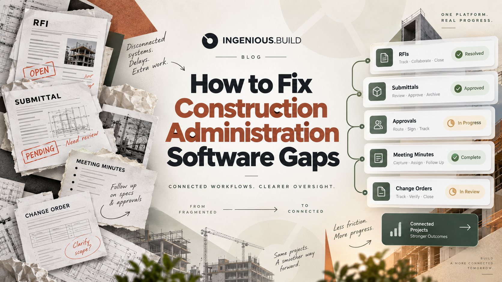How to Fix Construction Administration Software Gaps