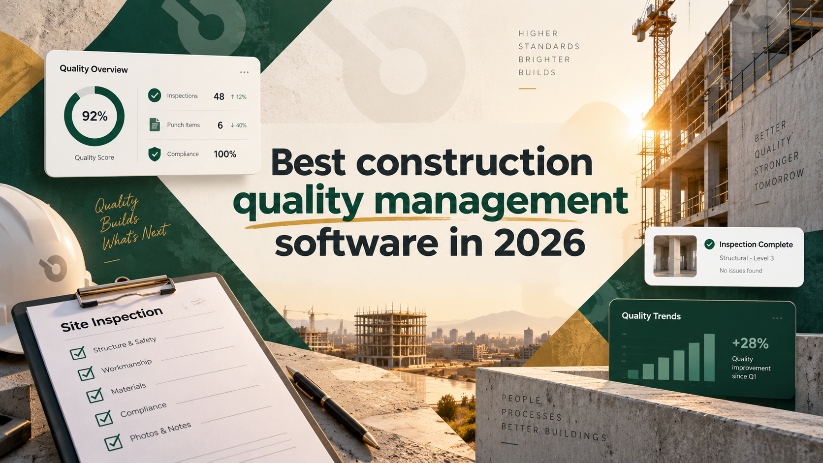 Best construction quality management software in 2026