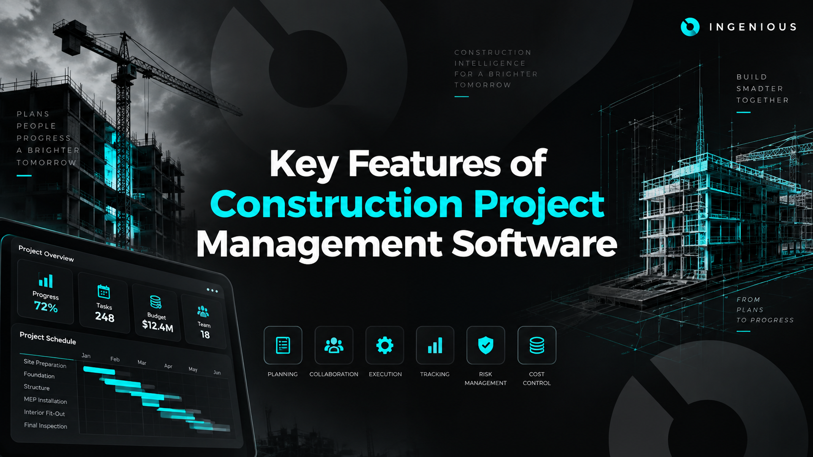 Key features of construction project management software