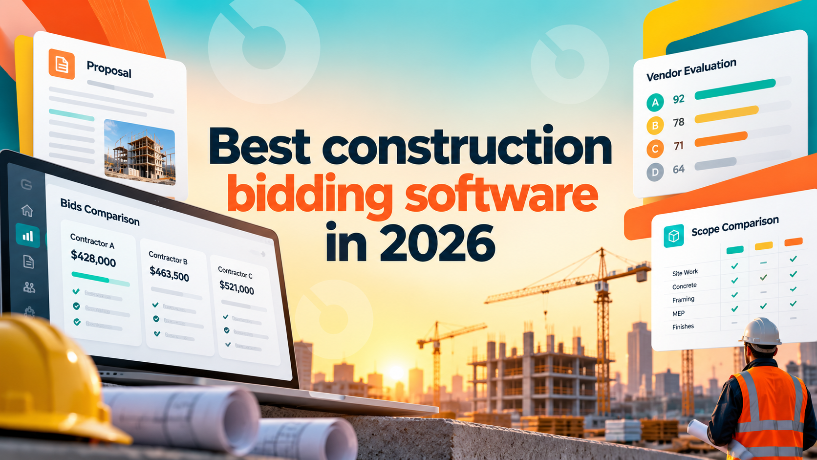 Best construction bidding software in 2026
