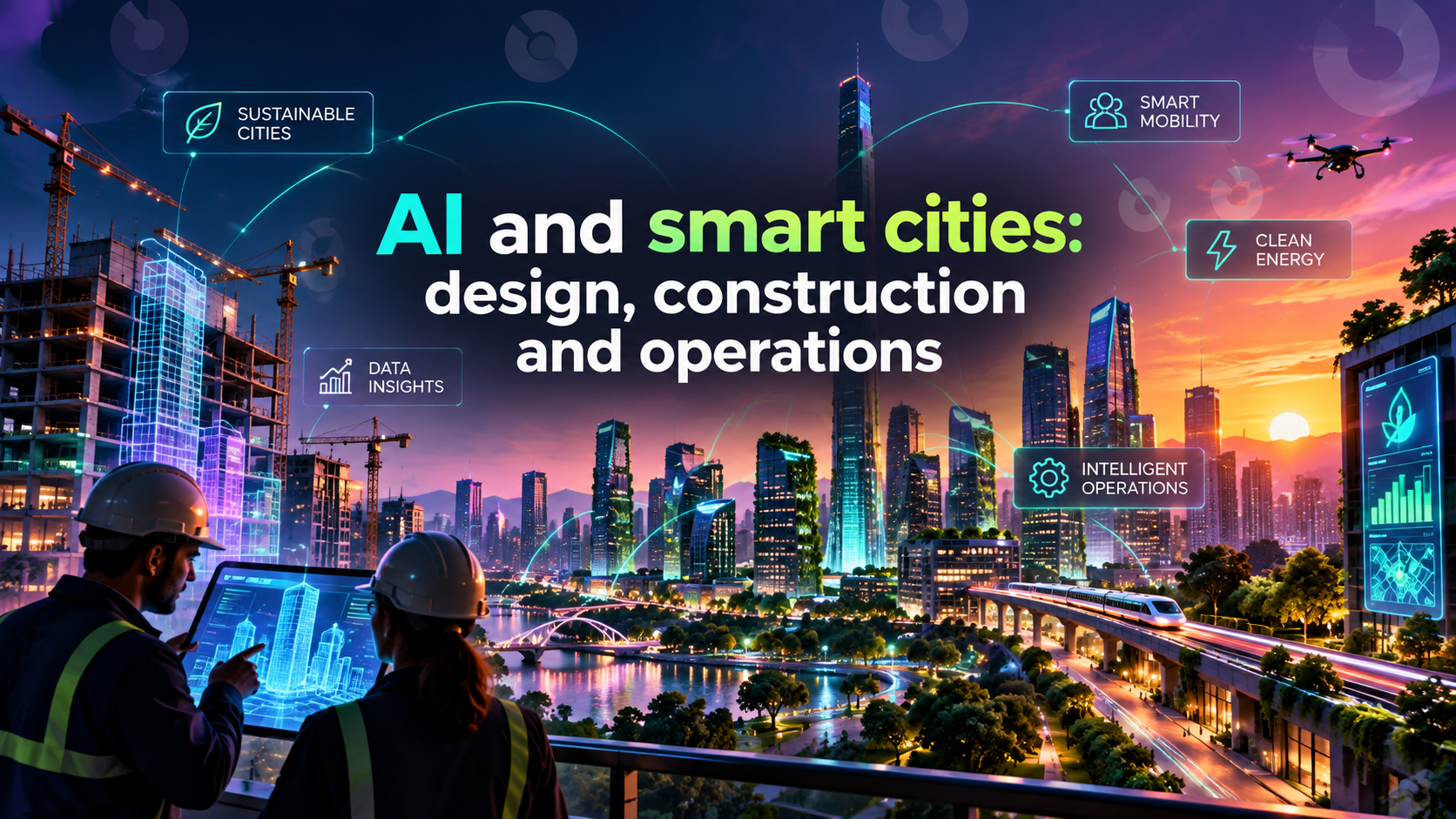 AI and smart cities: design, construction and operations