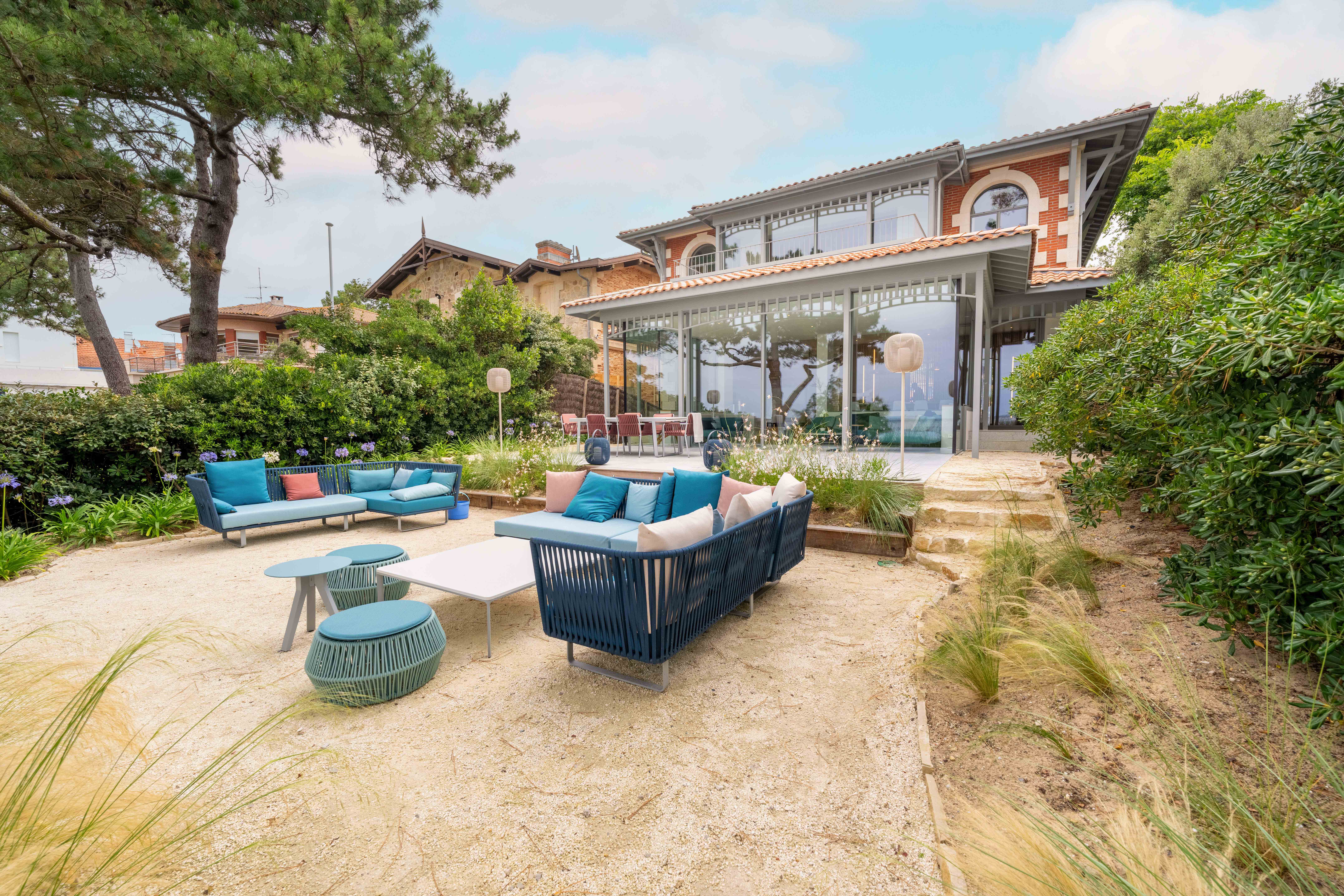 VILLA VELOUT quartier MOULLEAU ARCACHON - Rénovation totale par L'Atelier d'Architecture du Bassin - AAB