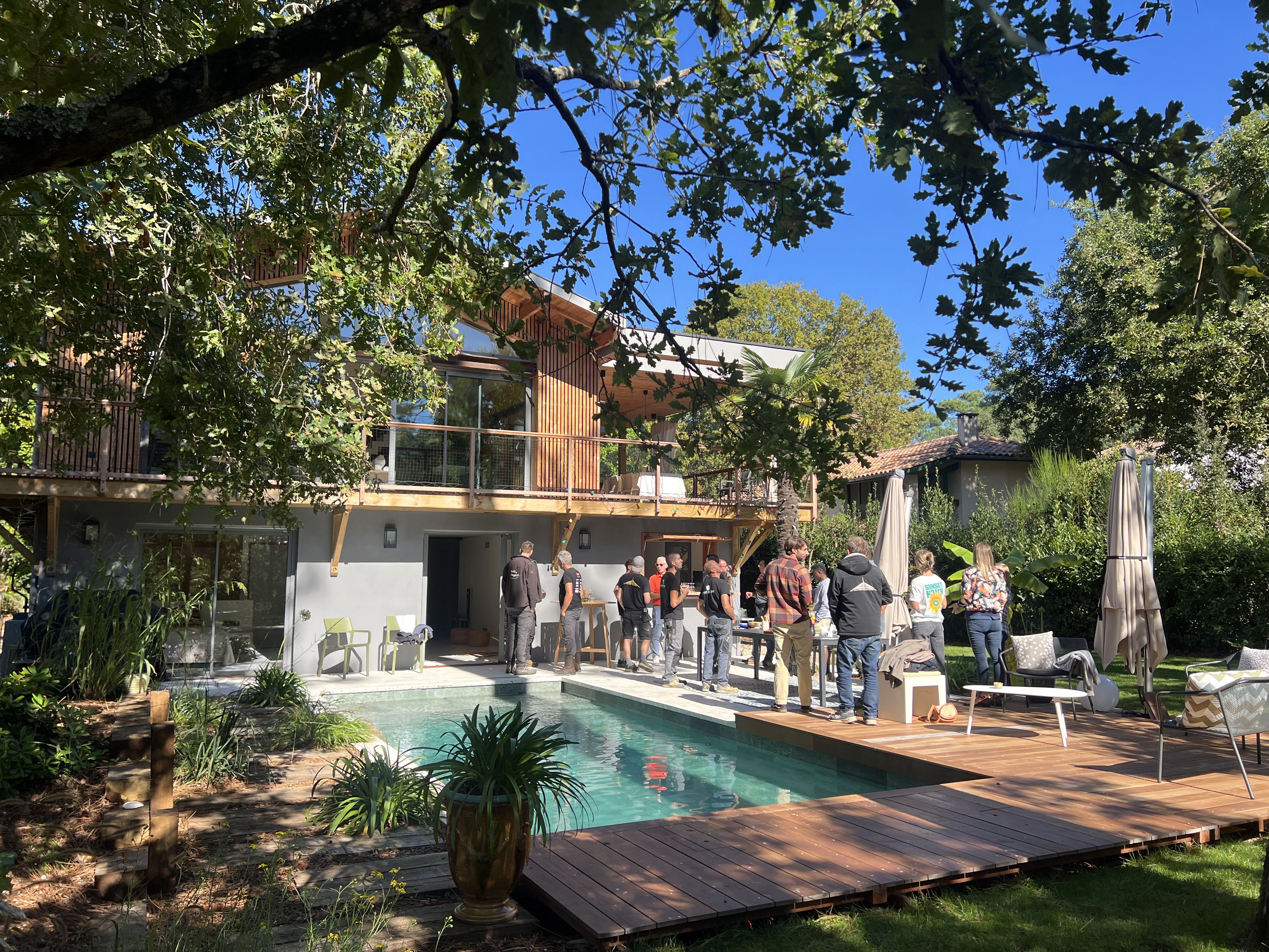 VILLA LORINA PYLA SUR MER - Rénovation totale et extension par L'Atelier d'Architecture du Bassin -