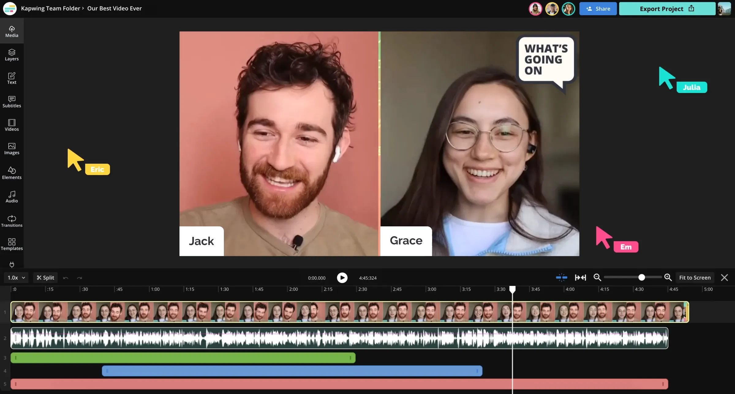 Kapwing — Create more content in less time