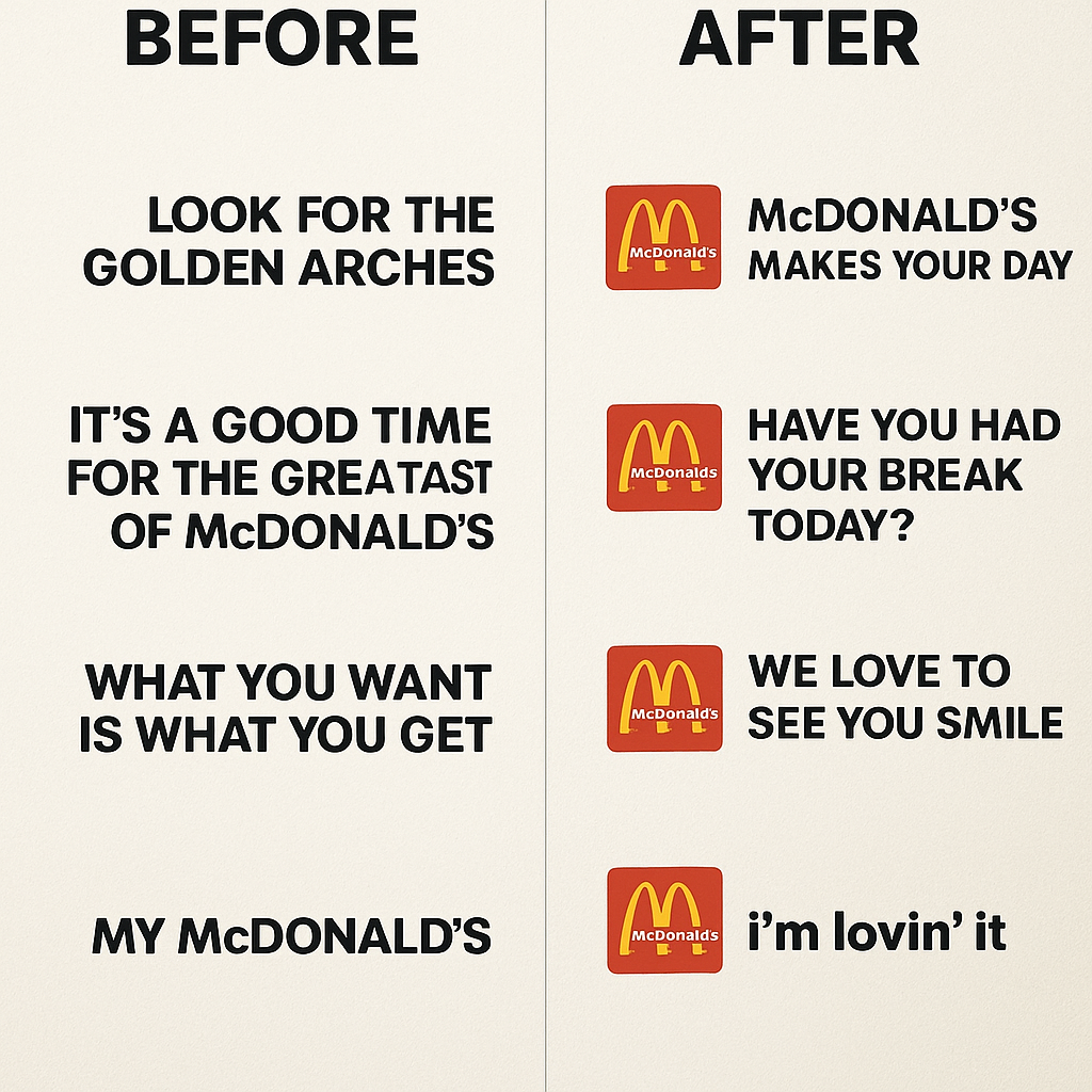 Before and After: Successful Slogan Transformations