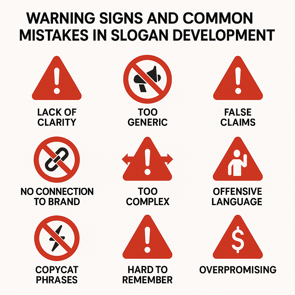 Warning Signs: Common Slogan Development Mistakes