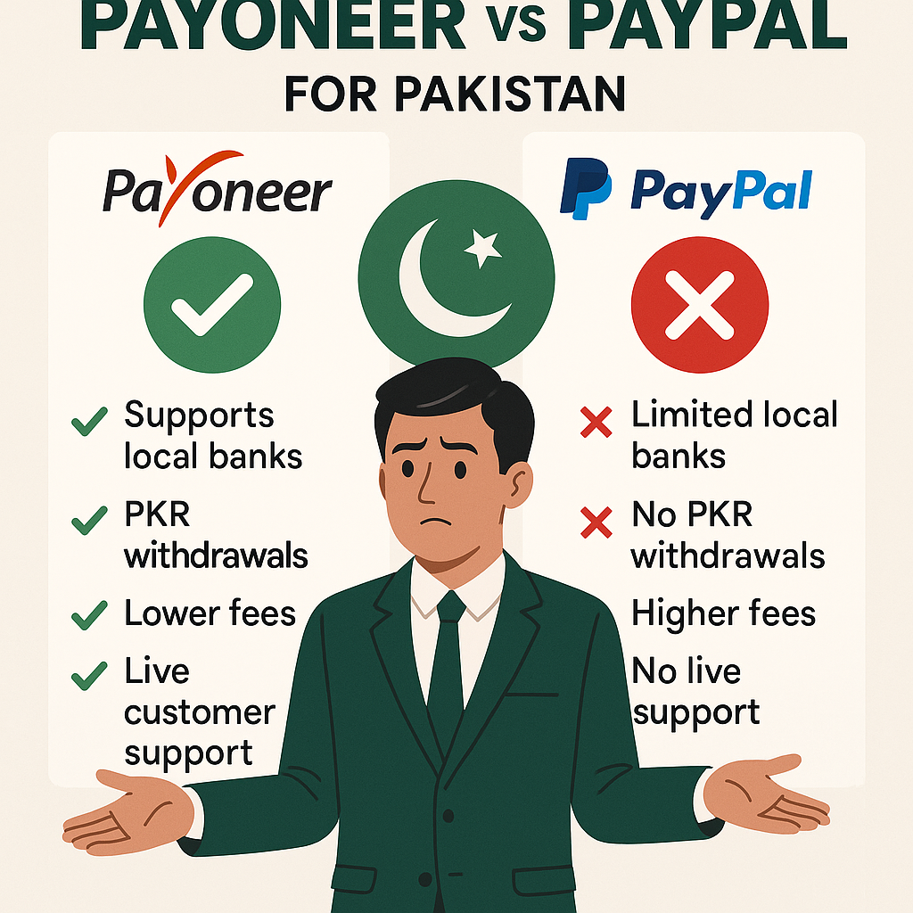 Payoneer vs PayPal