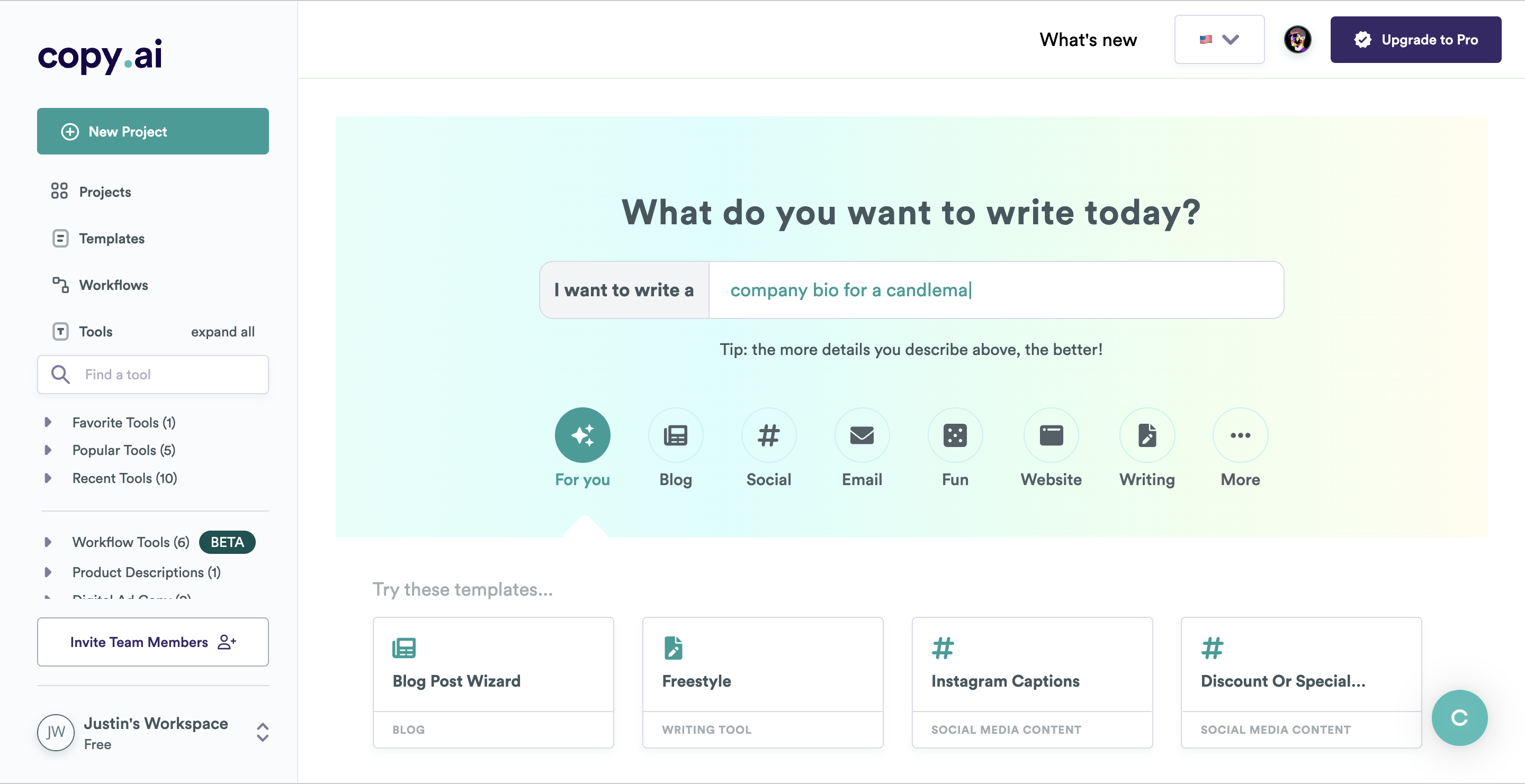 Copy.ai Reviews 2025: Details, Pricing, & Features | G2