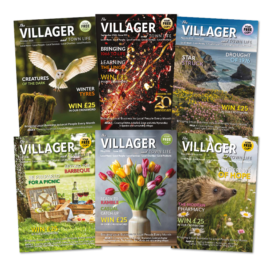Six Villager magazines