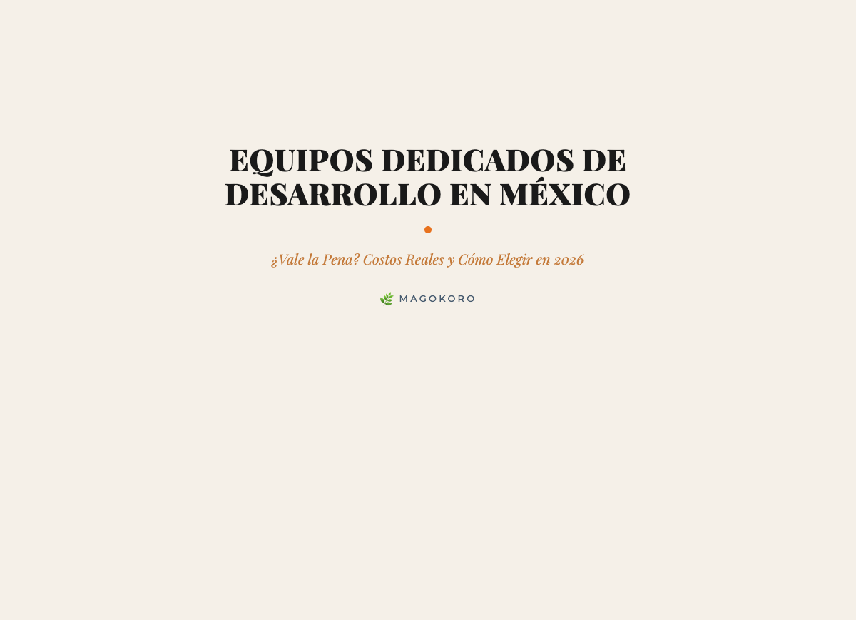 Desarrollo software México