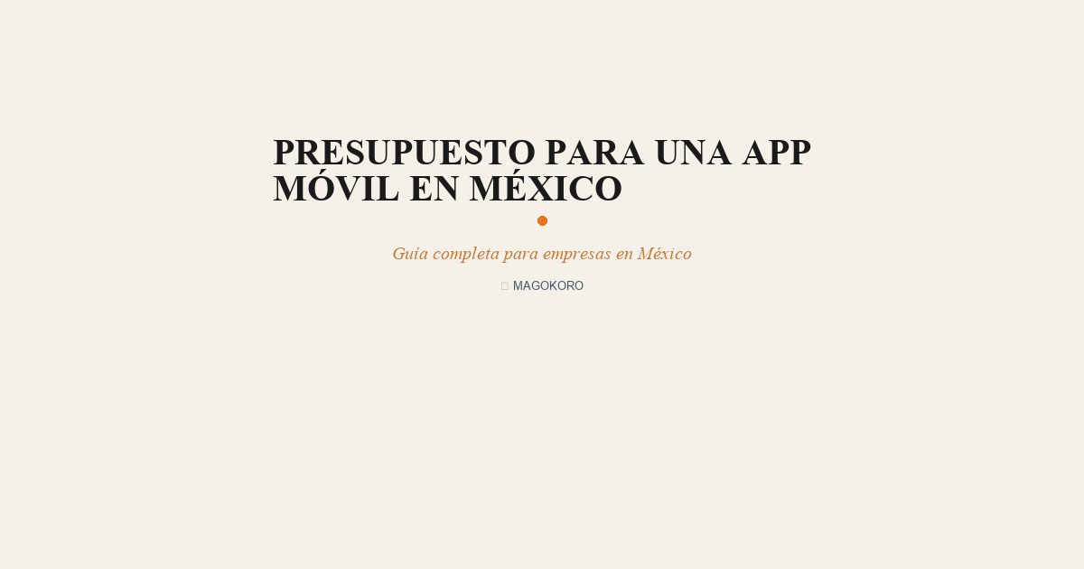 Desarrollo software México