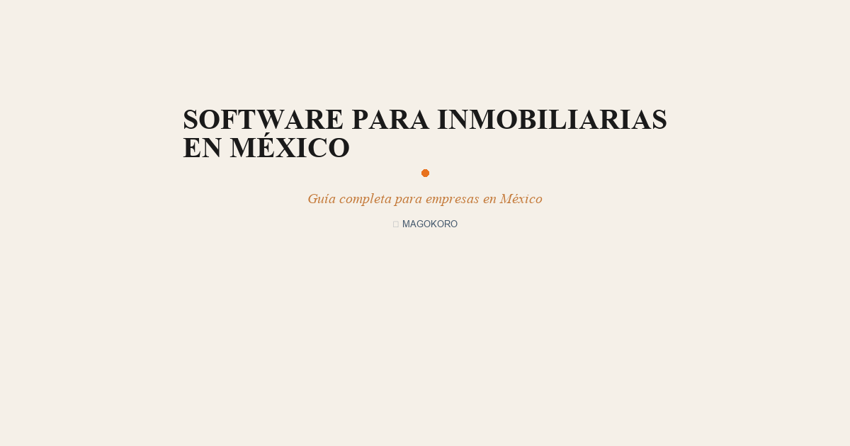 Desarrollo software México