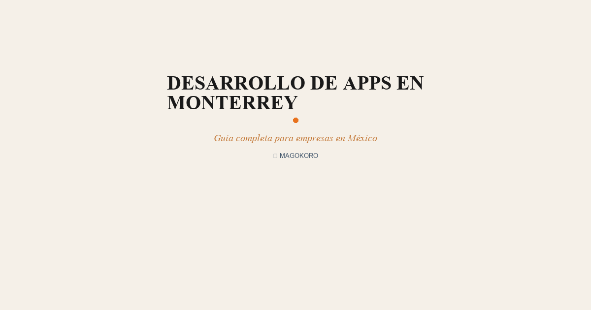 Desarrollo software México