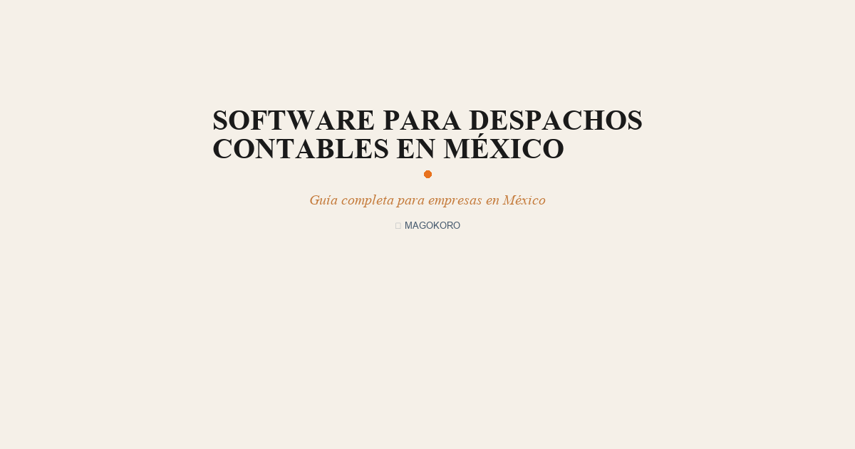 Desarrollo software México