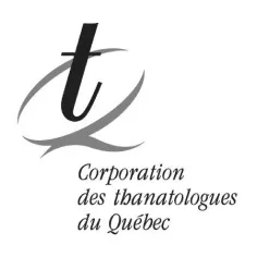 Logo corporation des thanatologues du Québec