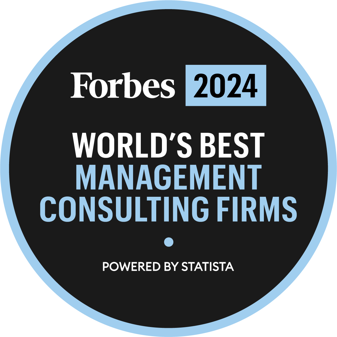 Forbes Award: Worlds Best Management Consulting Firms 2024