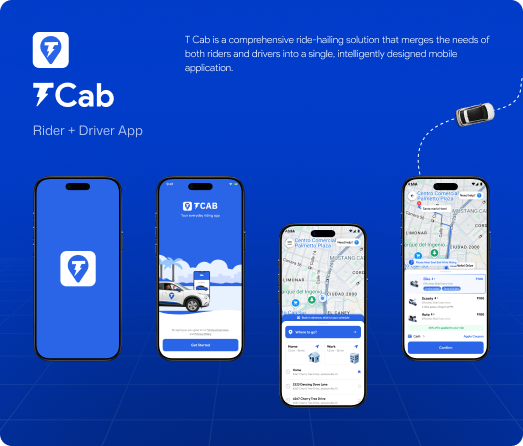 A mockup of a project