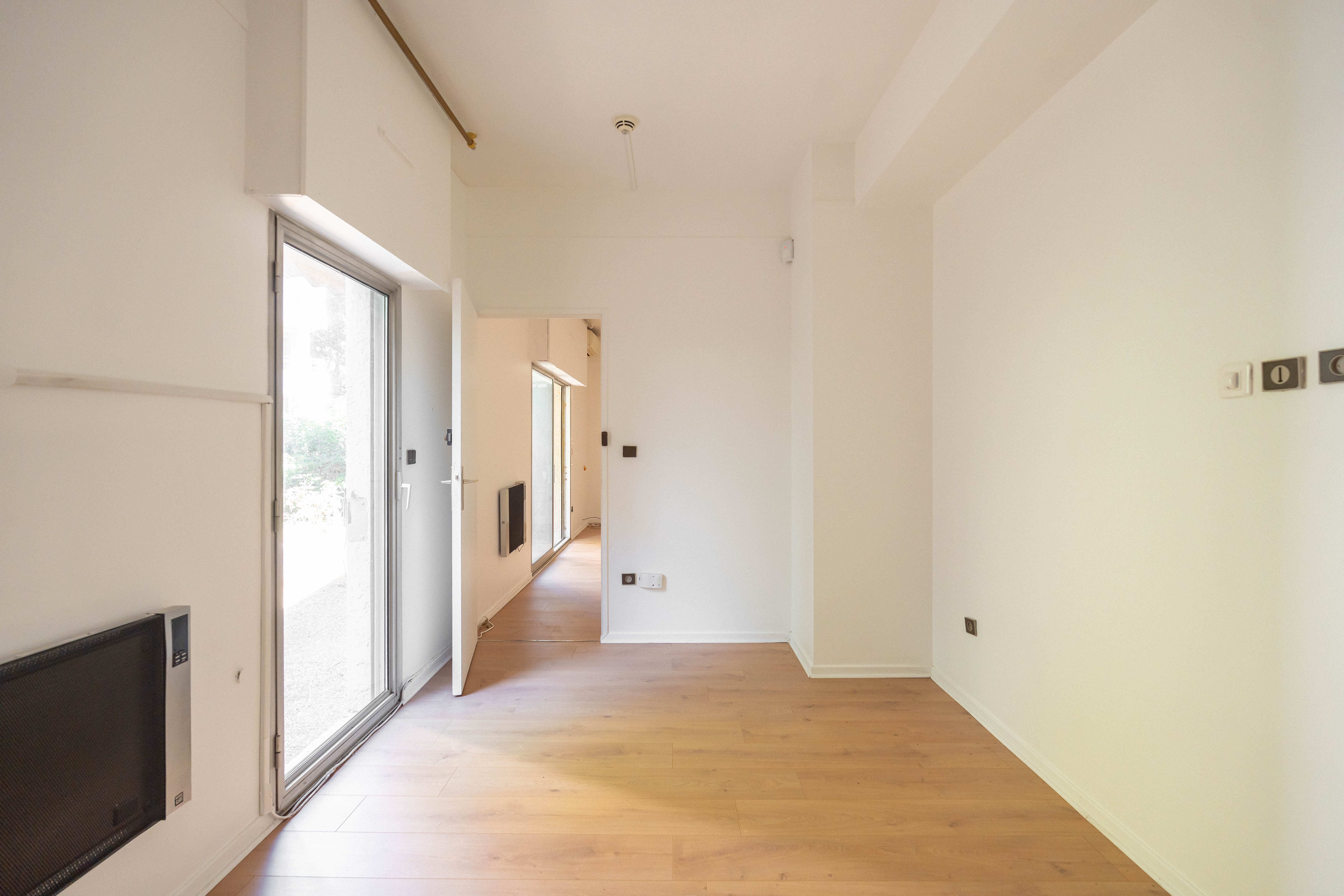 chambre ouverte sur la terrasse