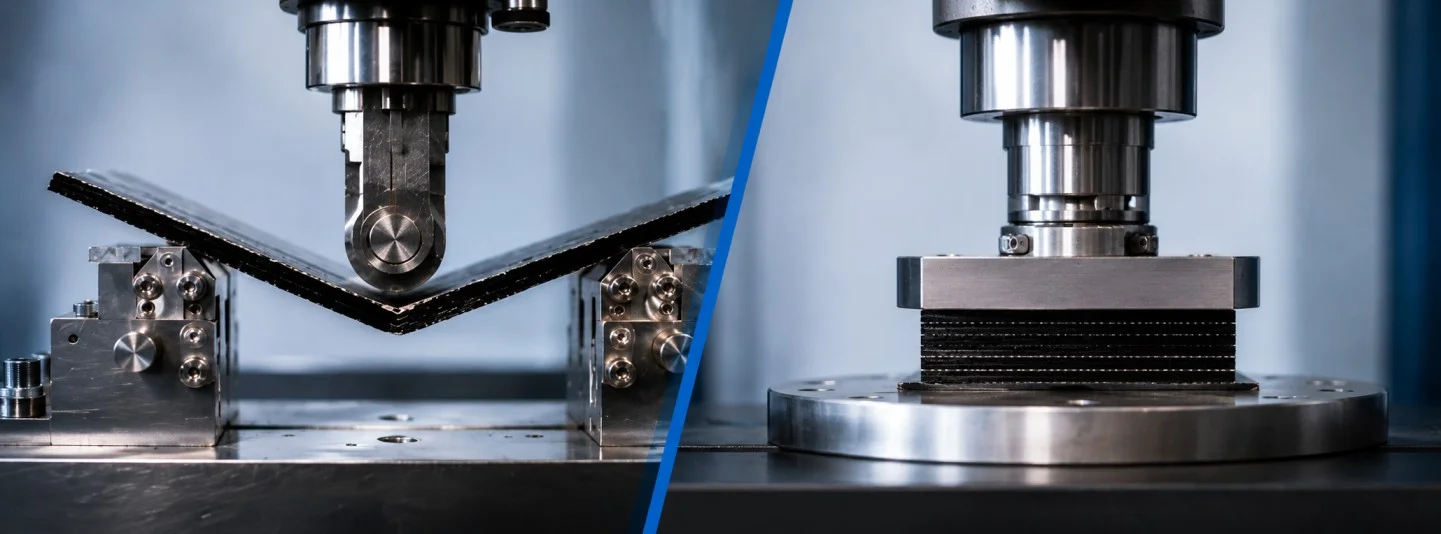 Learn the key composite material testing methods, ASTM standards, and how automation improves throughput, repeatability, and data quality.
