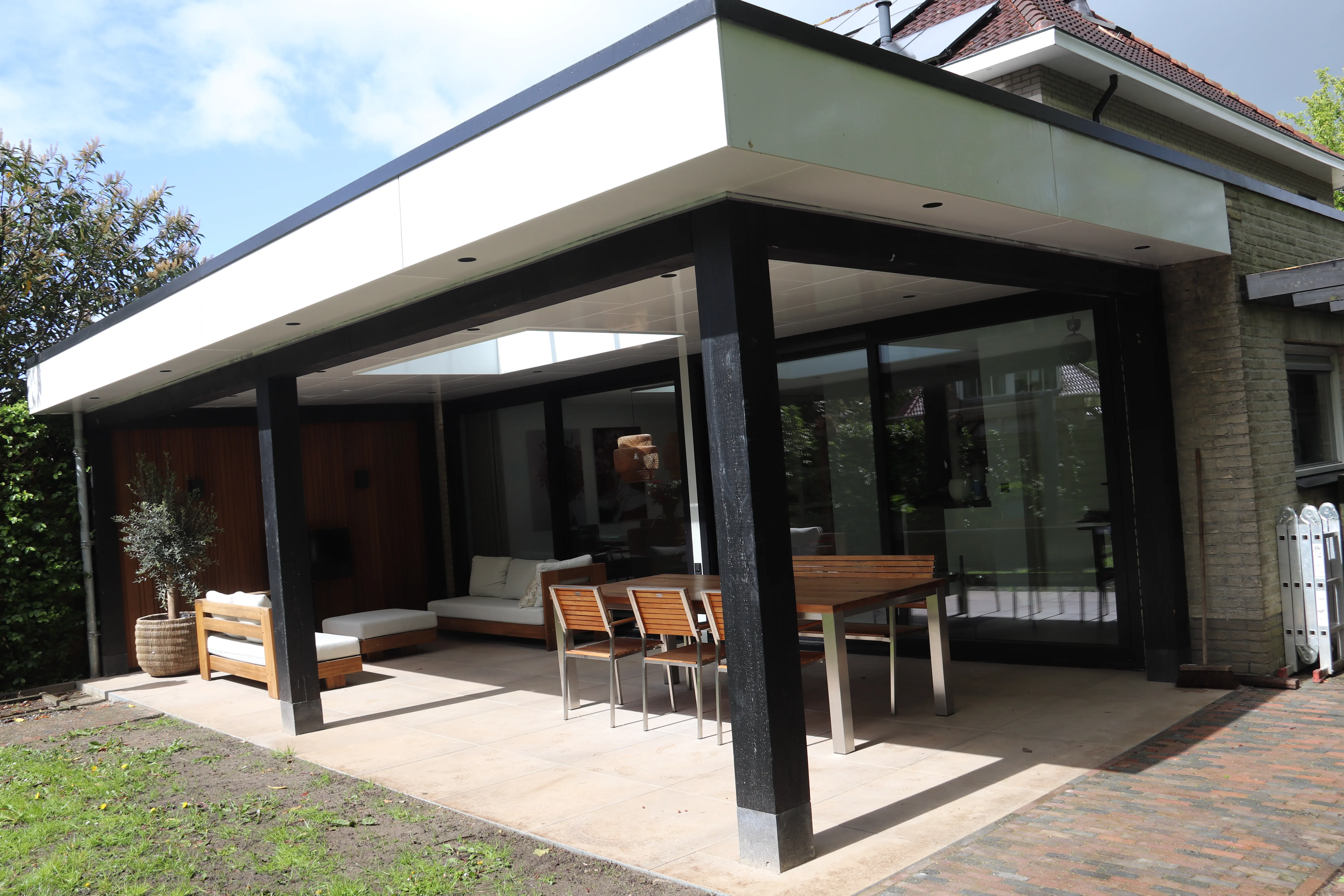 Veranda aanbouw in Meppel