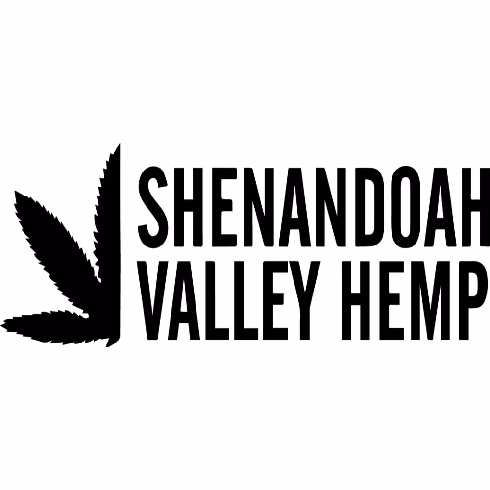 Original Shenandoah Valley Hemp logo from 2018, the founding Virginia Hemp brand that later rebranded to Pure Shenandoah.