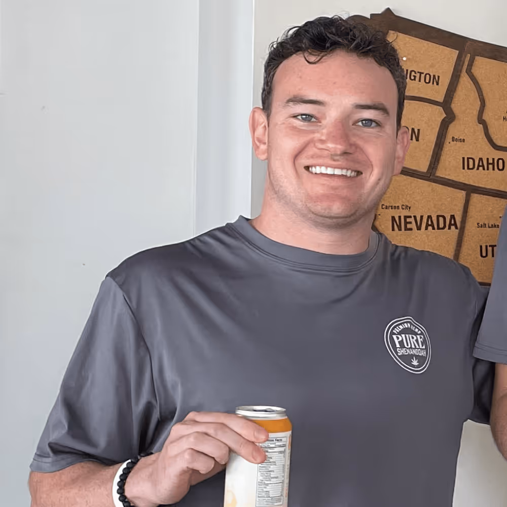 Thomas, Pure Shenandoah’s in-house lawyer, ensuring hemp and cannabis compliance in Virginia.