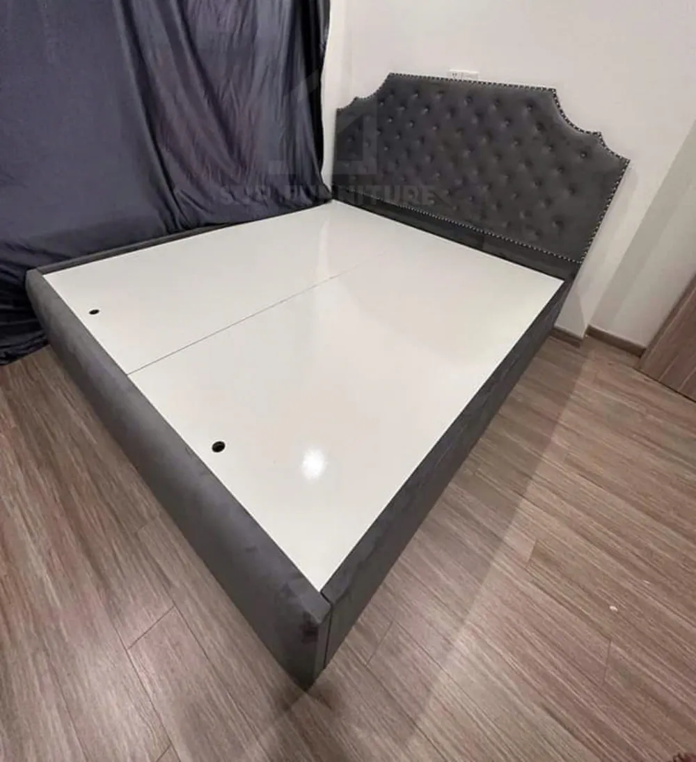 giường gỗ công nghiệp)