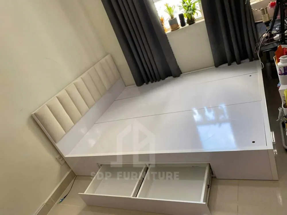 giường ngủ gỗ công nghiệp)