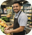 Grocery worker