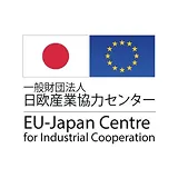 Logo of EU-Japan Centre for Industrial Cooperation with Japanese and EU flags and Japanese and English text.