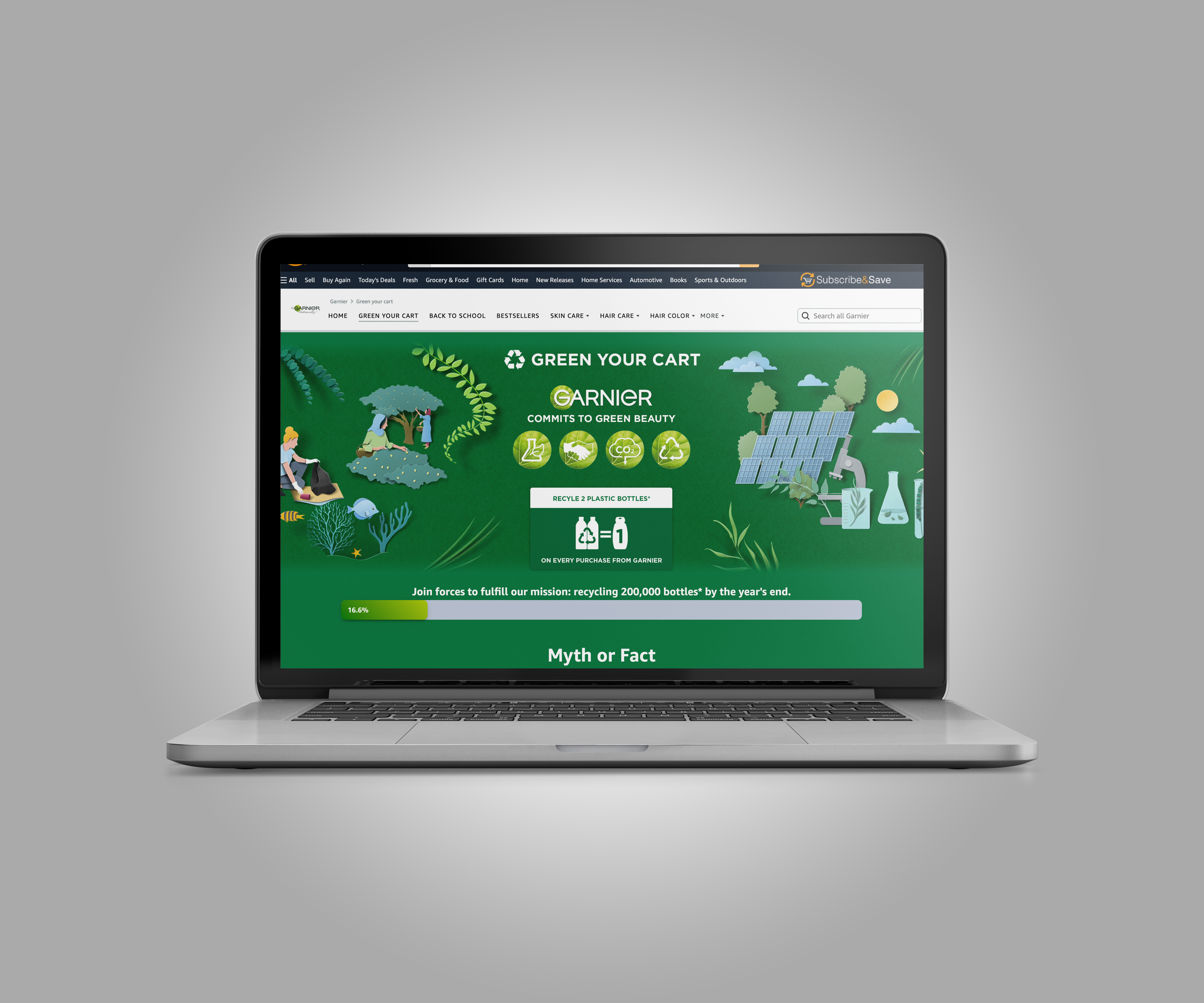 Green your cart 