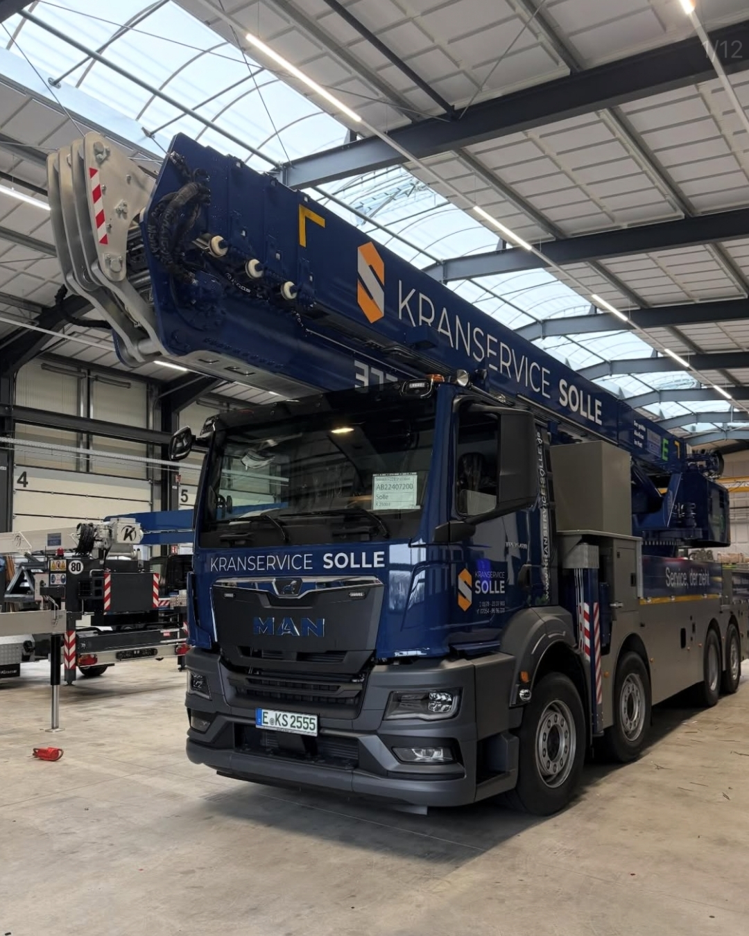 Autokran Klaas K 2500 E