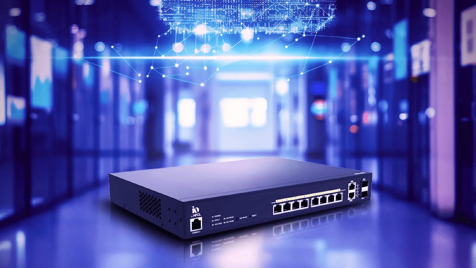 Optimize network infrastructure with IO by HFCL's cloud managed network switches for modern enterprises