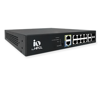 8-Port PoE+ L2 Managed Switch | HSP-IO-8GE2S-C2PA+