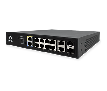 8-Port PoE+ L2 Managed Switch | HSP-IO-8GE2S-C2PA+