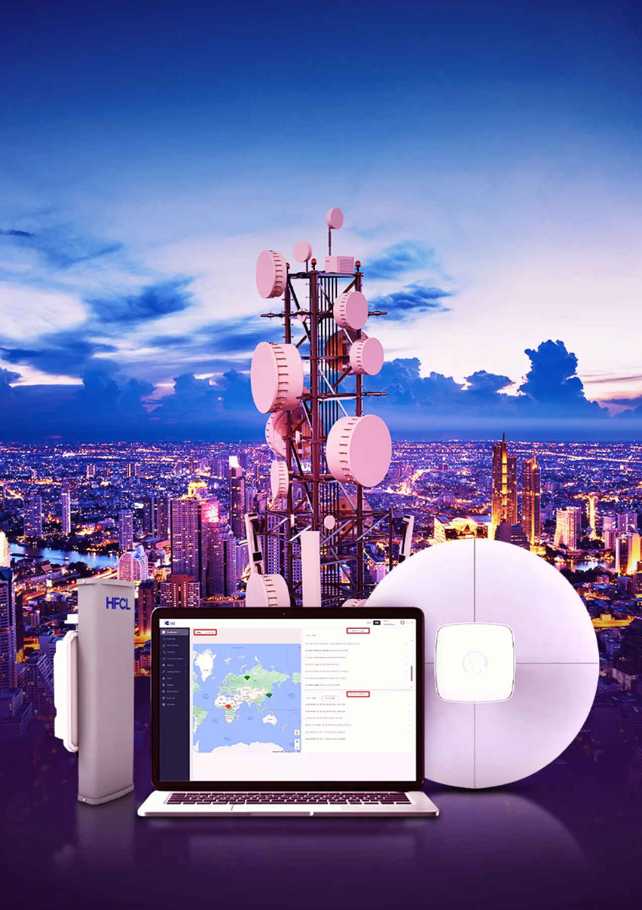 EMS Lite AI-driven UBR management solution from IO by HFCL