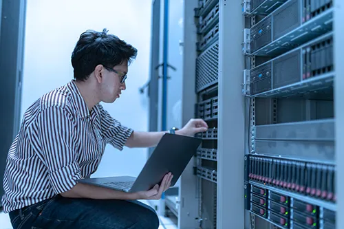 24-Port PoE+ L3 Managed Switch HSP-IO-24GE4XS-C3PA+ for unified delivery of voice, video, and internet with secure traffic separation