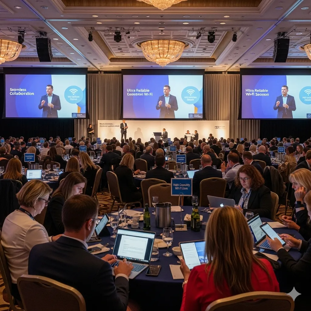 Wi-Fi 7 in auditoriums for streaming and engagement