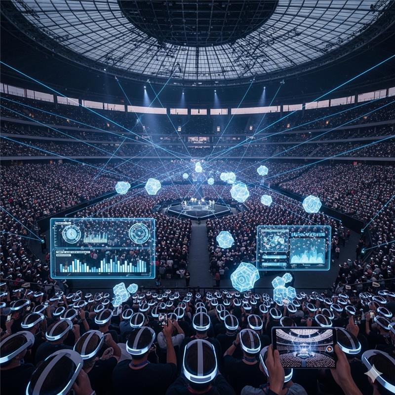 Wi-Fi 7 access points in arenas for streaming and AR/VR
