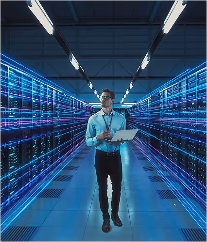 RF site survey and standardized branch templates for faster deployments