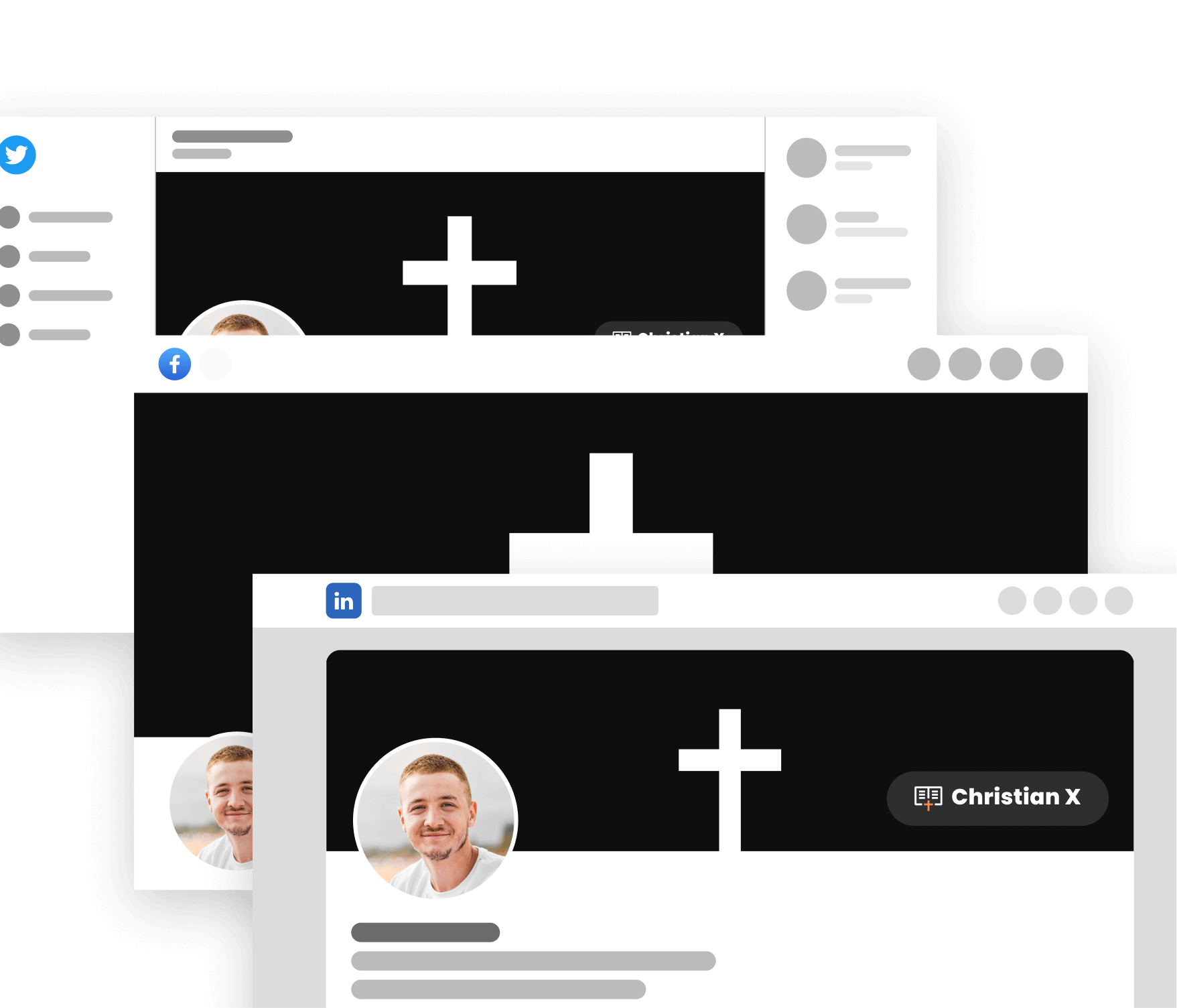 Christian X - Social Media Assets - Church Webflow Template