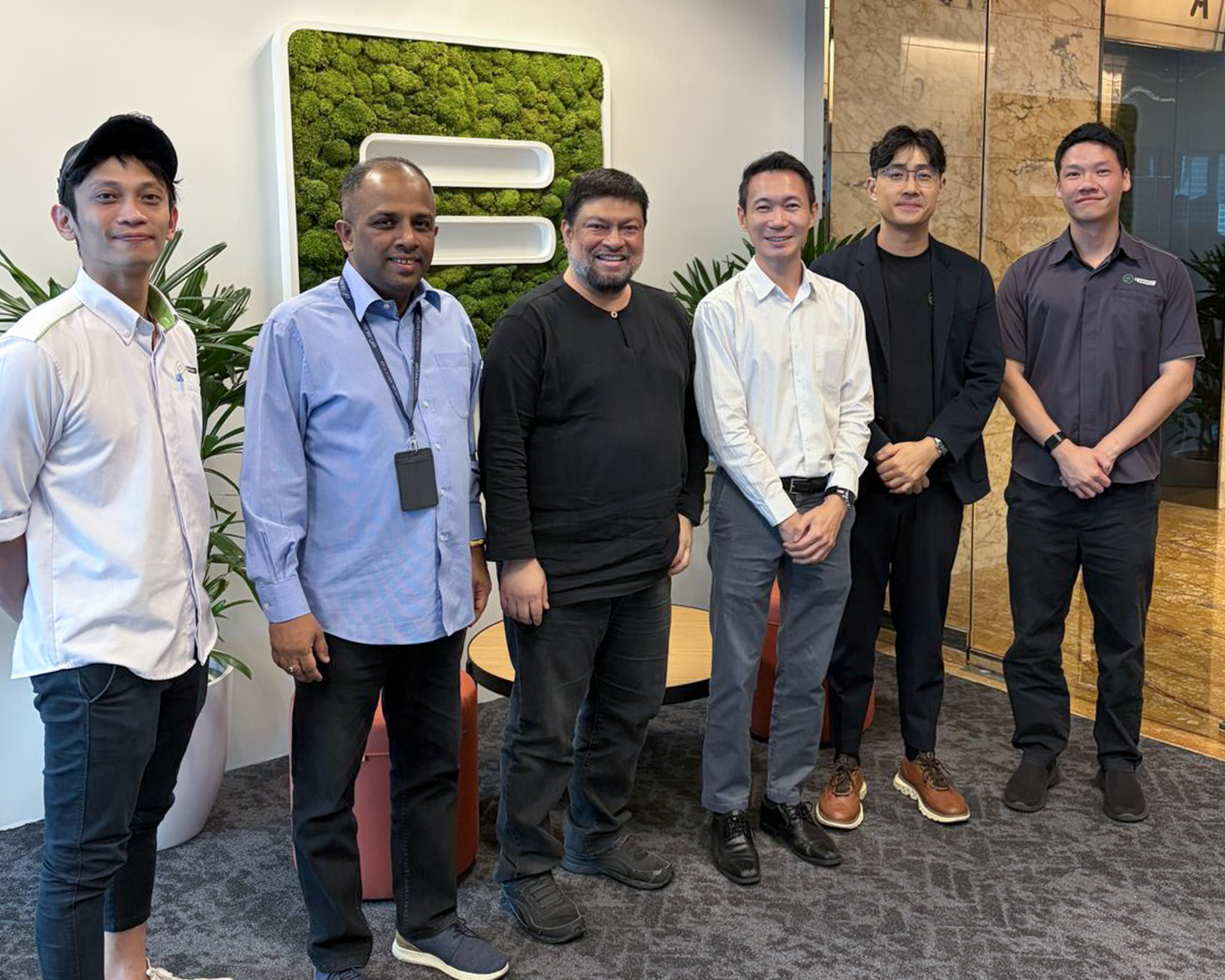 i2 Energy and Equalenergie representatives at Exchange 106, Kuala Lumpur