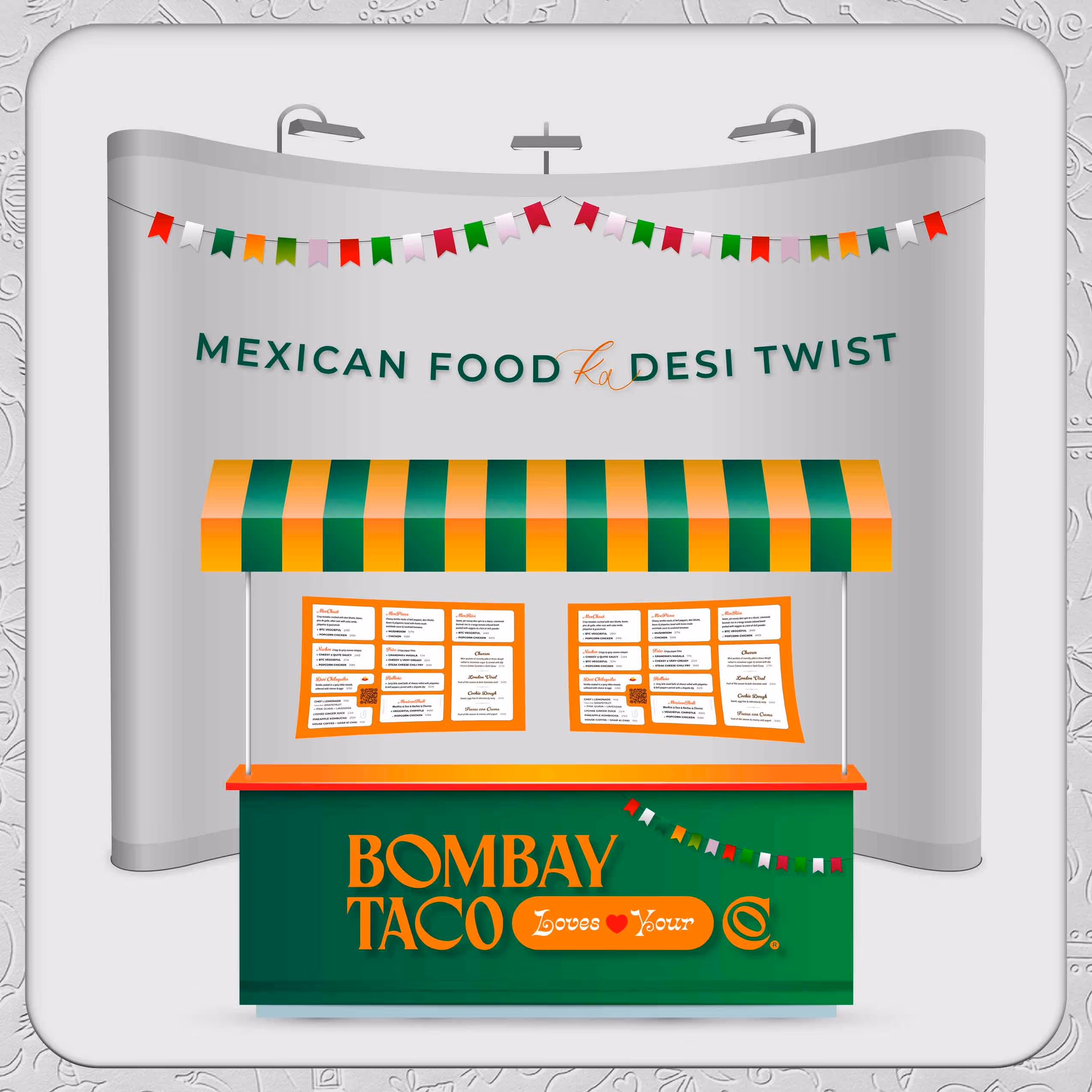 look and feel photo of our popup