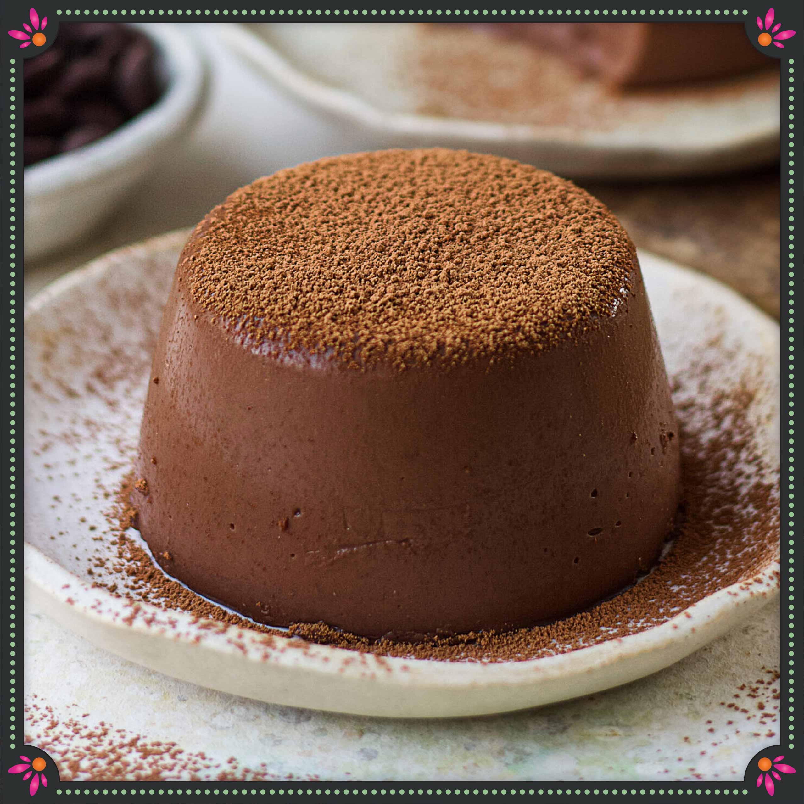 chocolate pudding available at bombay taco company