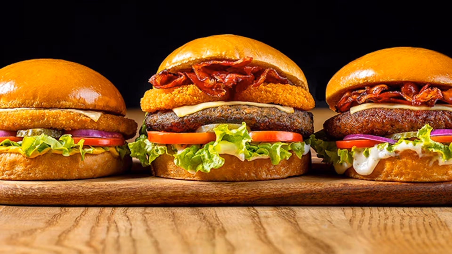 mexican burgers at bombay taco company