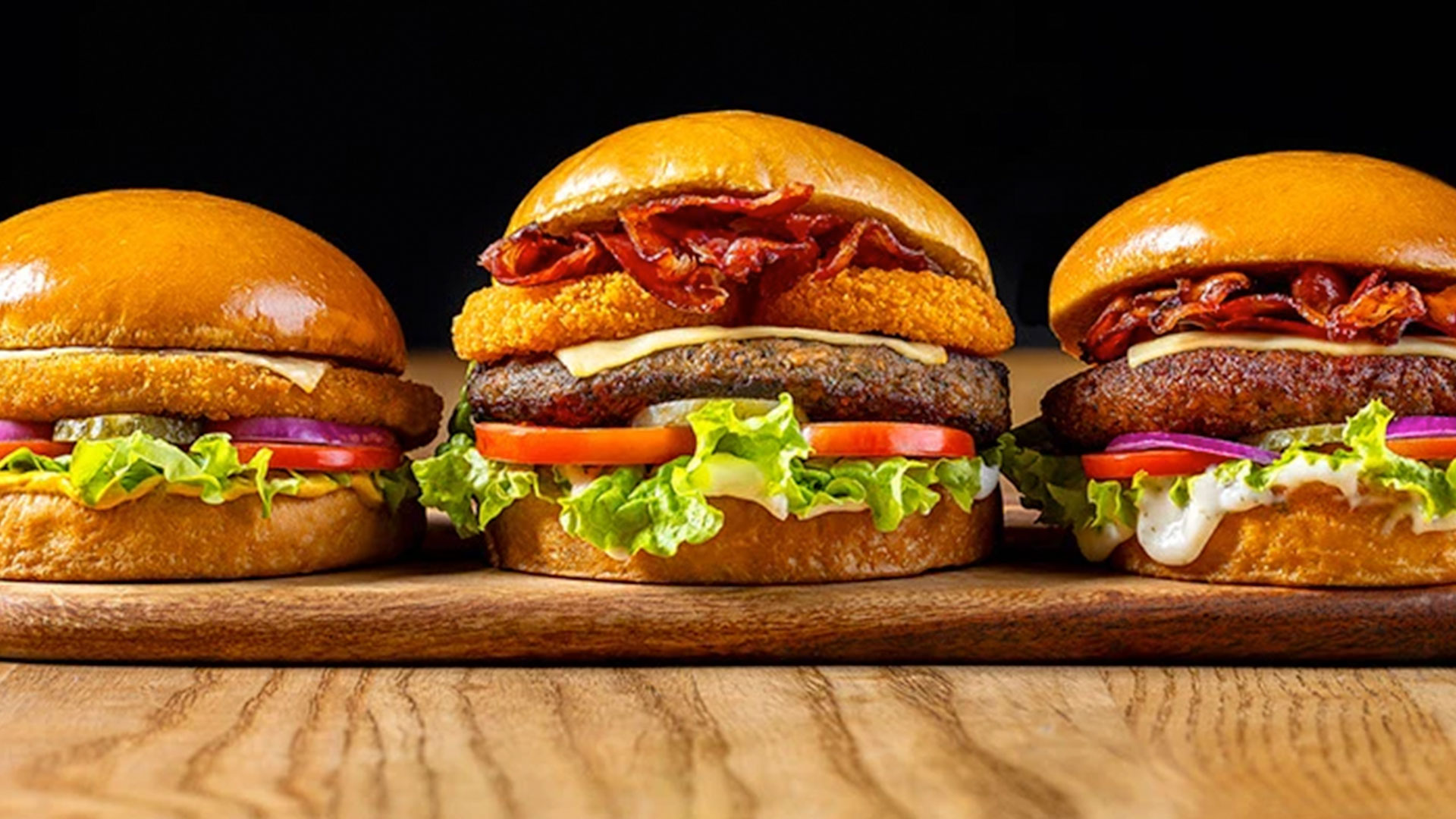 mexican burgers at bombay taco company