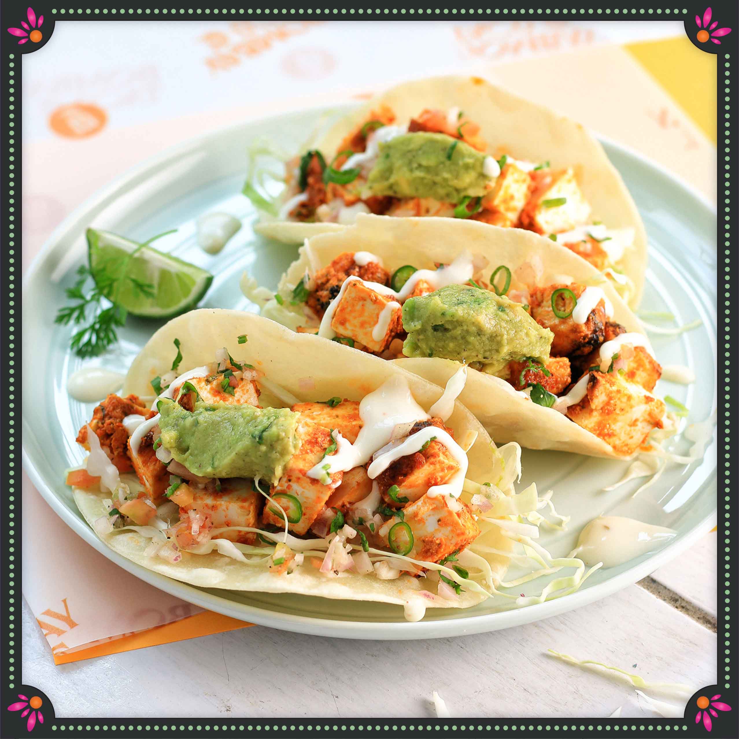 ACHARI PANEER TIKKA taco