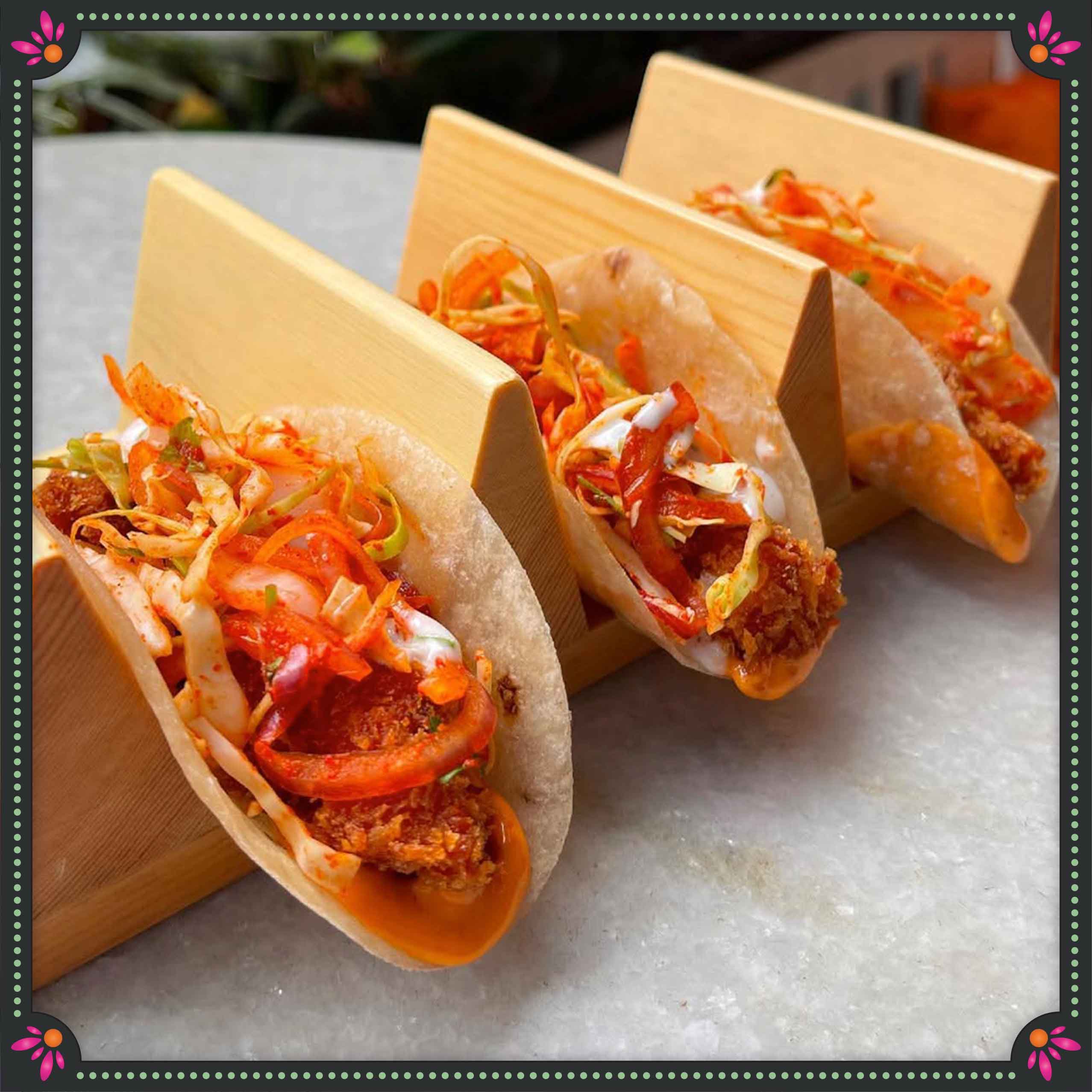 DELHI FRIED CHICKEN taco